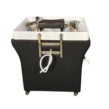 Charger l'image dans la galerie, Bac head spa portatif sans raccordement 60L (complet) noir - POPMYCURLS BOX PARIS