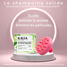 Charger l&#39;image dans la galerie, Shampoing solide purifiant à l&#39;ortie piquante 60gr - POPMYCURLS BOX PARIS
