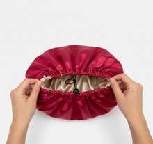 Charger l'image dans la galerie, Bonnet en satin réversible &amp; ajustable pour tous!
