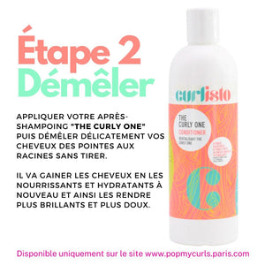 Après-shampoing restructurant et gainant 355ml - POPMYCURLS BOX PARIS