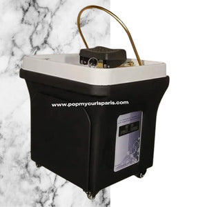 Bac head spa portatif sans raccordement 60L (complet) noir - POPMYCURLS BOX PARIS