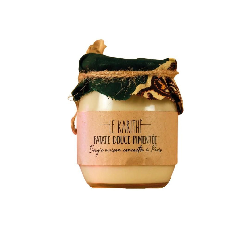 Bougie Yaourt - Patate Douce Pimentée - POPMYCURLS BOX PARIS