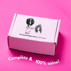 Box mensuelle POPMYCURLS à 34,90€ - POPMYCURLS BOX PARIS