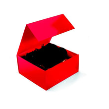 Charger l&#39;image dans la galerie, Coffret cadeau solide fermeture aimantée - Rouge brillant - POPMYCURLS BOX PARIS
