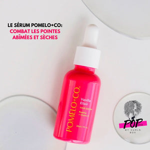 Sérum anti-fourches et brillance au Parfum Vanillé - POPMYCURLS BOX PARIS